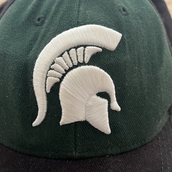 vintage green Msu baseball cap - Picture 2 of 6